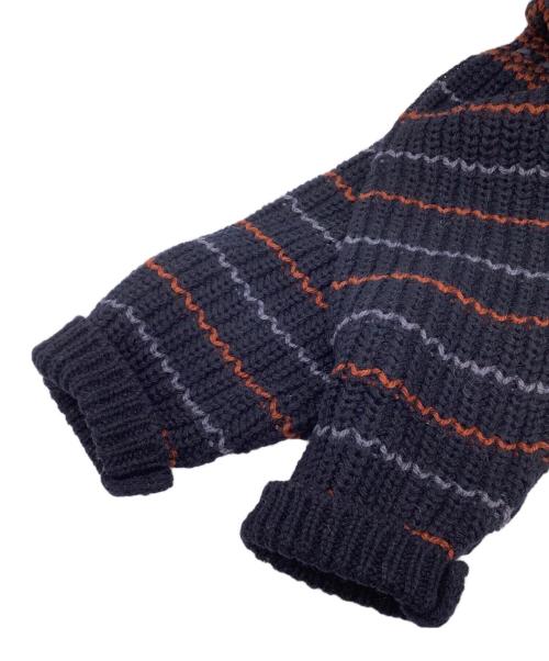 COMME des GARCONS HOMME（コムデギャルソン オム）COMME des GARCONS HOMME (コムデギャルソン オム) ラインボーダー マリンセーター ネイビー サイズ:-の古着・服飾アイテム