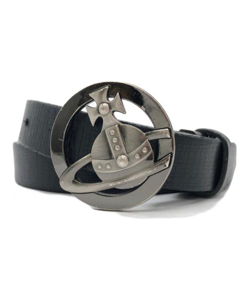 Vivienne Westwood（ヴィヴィアンウエストウッド）Vivienne Westwood (ヴィヴィアンウエストウッド) オーブ ベルト ブラックの古着・服飾アイテム