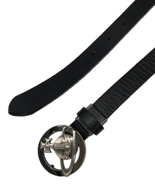Vivienne Westwood（ヴィヴィアンウエストウッド）Vivienne Westwood (ヴィヴィアンウエストウッド) オーブ ベルト ブラックの古着・服飾アイテム