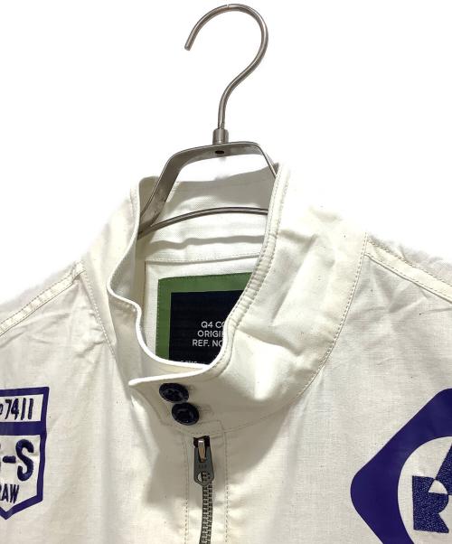 G-STAR RAW（ジースターロゥ）G-STAR RAW (ジースターロゥ) E Graphic Selvedge T-Shirt ベージュ サイズ:XL 未使用品の古着・服飾アイテム