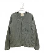 Snow peakスノーピーク）の古着「Flexible Insulated Cardigan」｜グリーン