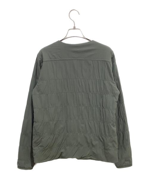 Snow peak（スノーピーク）snow peak (スノーピーク) Flexible Insulated Cardigan グリーン サイズ:Mの古着・服飾アイテム