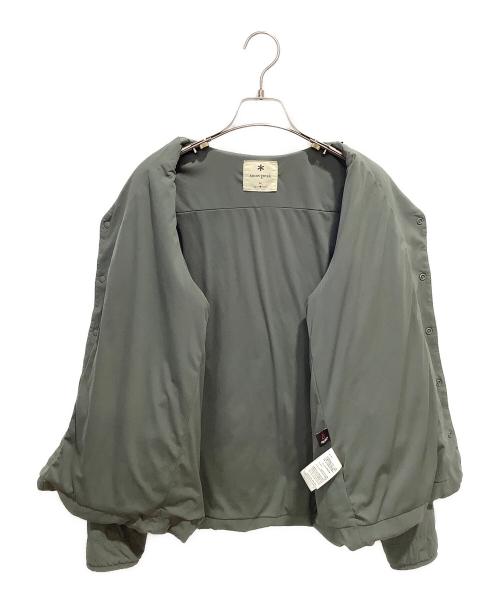 Snow peak（スノーピーク）snow peak (スノーピーク) Flexible Insulated Cardigan グリーン サイズ:Mの古着・服飾アイテム