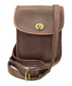 COACHコーチ）の古着「ショルダーポーチ」｜ブラウン