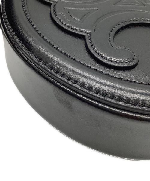 CELINE（セリーヌ）CELINE (セリーヌ) CELINE(セリーヌ）キュイル トリオンフ オーバルバック ブラックの古着・服飾アイテム