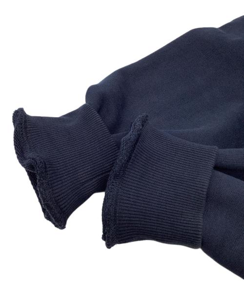 AMI PARIS（アミ パリス）AMI PARIS (アミ パリス) ループバック オーガニックコットンフリース Ami de Coeur パーカー ネイビー サイズ:XLの古着・服飾アイテム