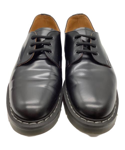 SOLOVAIR（ソロヴェアー）SOLOVAIR (ソロヴェアー) プレーントゥシューズ ブラック サイズ:UK7.5の古着・服飾アイテム