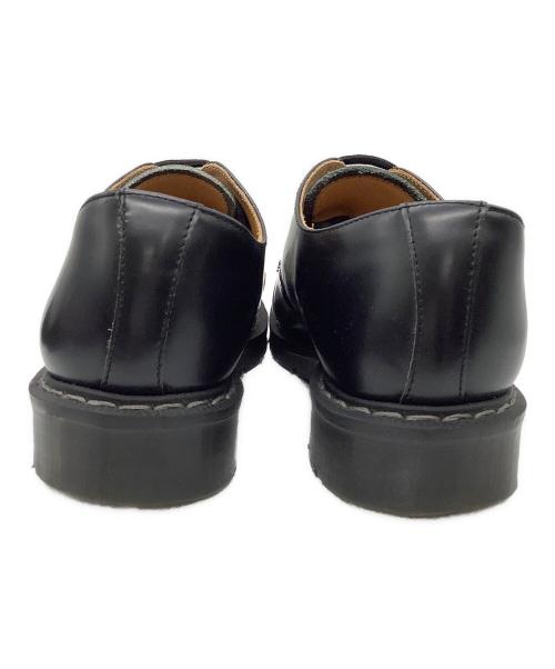 SOLOVAIR（ソロヴェアー）SOLOVAIR (ソロヴェアー) プレーントゥシューズ ブラック サイズ:UK7.5の古着・服飾アイテム