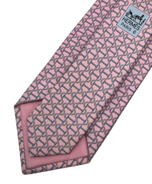 HERMES（エルメス）HERMES (エルメス) ネクタイ ピンク サイズ:-の古着・服飾アイテム