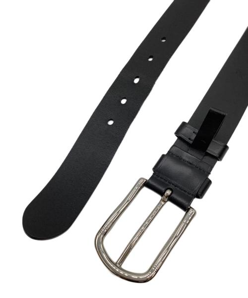 PRADA（プラダ）PRADA (プラダ) レザーベルト ブラックの古着・服飾アイテム