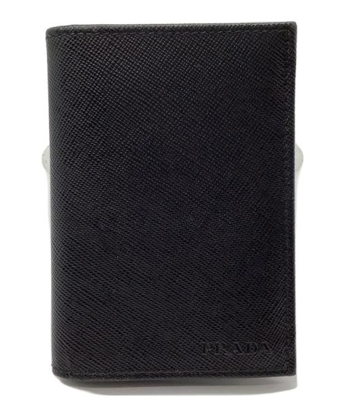 PRADA（プラダ）PRADA (プラダ) カードケース ブラックの古着・服飾アイテム