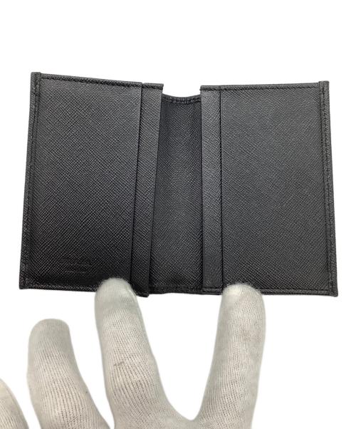PRADA（プラダ）PRADA (プラダ) カードケース ブラックの古着・服飾アイテム
