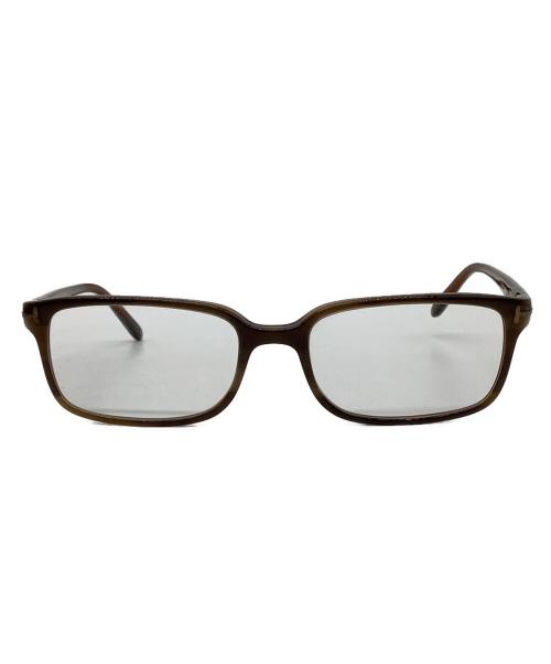 TOM FORD（トムフォード）TOM FORD (トムフォード) 伊達眼鏡 カーキの古着・服飾アイテム