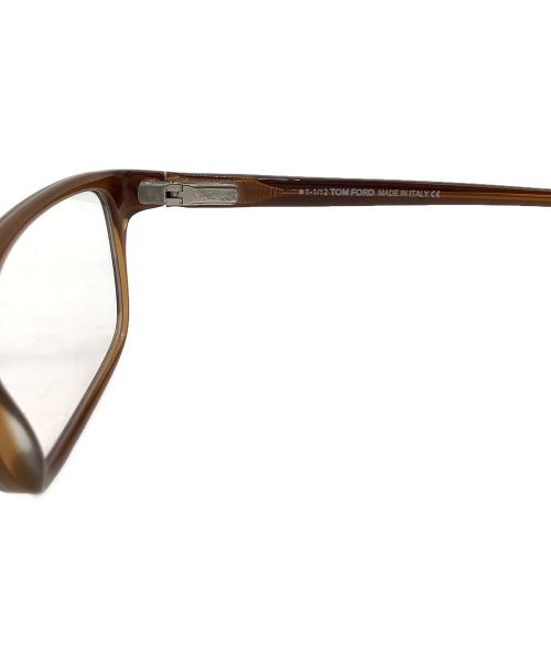 TOM FORD（トムフォード）TOM FORD (トムフォード) 伊達眼鏡 カーキの古着・服飾アイテム