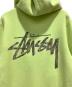 中古・古着 stussy (ステューシー) ジップパーカー イエロー サイズ:S：7000円