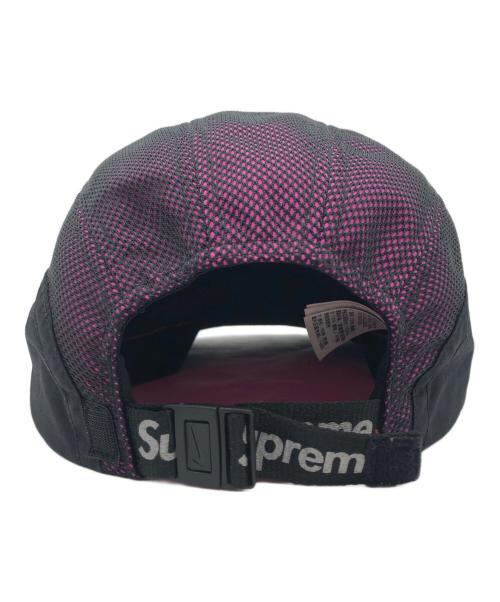 NIKE（ナイキ）NIKE (ナイキ) Supreme (シュプリーム) Trail Running Hat Cap ブラック×パープルの古着・服飾アイテム
