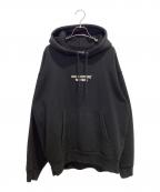 WIND AND SEAウィンダンシー）の古着「NO COFFE プルオーバーパーカー」｜ブラック