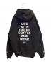 WIND AND SEA (ウィンダンシー) NO COFFE プルオーバーパーカー ブラック サイズ:XL：7000円