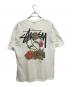 stussy (ステューシー) WITHERED FLOWER TEE ホワイト サイズ:L：5000円