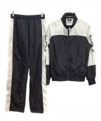 EMPORIO ARMANIエンポリオ アルマーニ）の古着「ジャージ セットアップ」｜ブラック