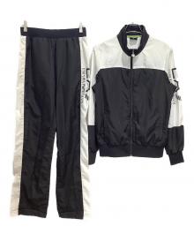 EMPORIO ARMANI（エンポリオ アルマーニ）の古着「ジャージ セットアップ」｜ブラック