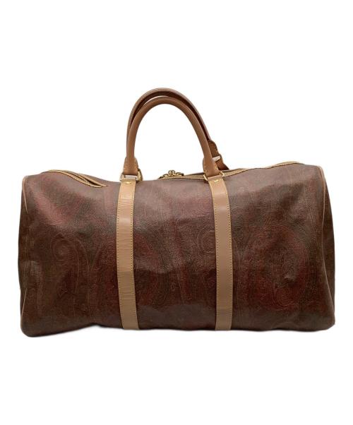 ETRO（エトロ）ETRO (エトロ) ボストンバッグ ブラウンの古着・服飾アイテム