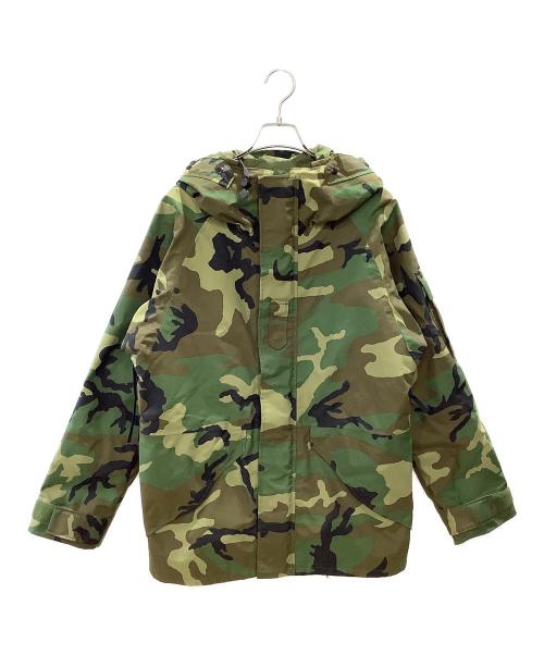 US ARMY（ユーエスアーミー）US ARMY (ユーエスアーミー) ECWCS GEN1 WOODLAND CAMO JACKET カーキ サイズ:SMALL-REGULARの古着・服飾アイテム