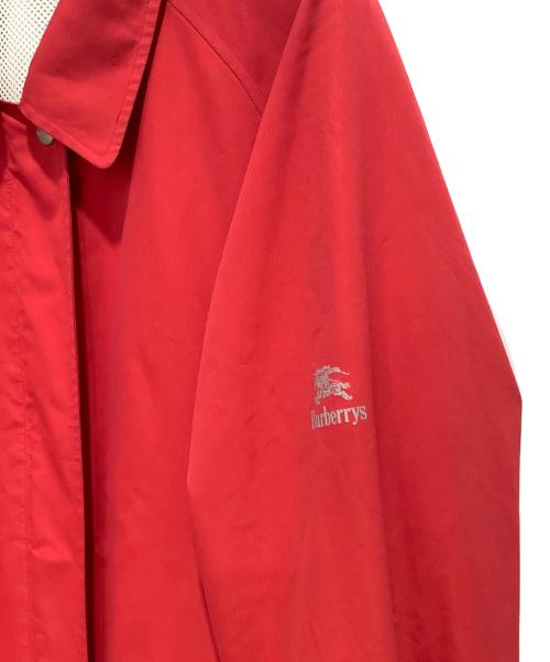 Burberry's（バーバリー）Burberry's (バーバリー) ショートブルゾン レッド サイズ:Mの古着・服飾アイテム