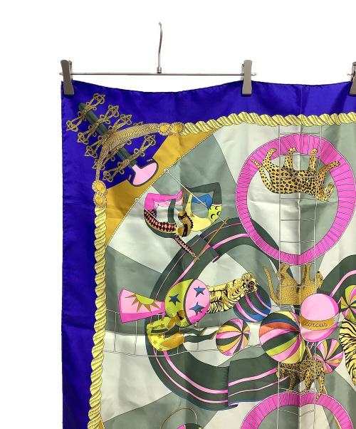 HERMES（エルメス）HERMES (エルメス) スカーフ ブルーの古着・服飾アイテム