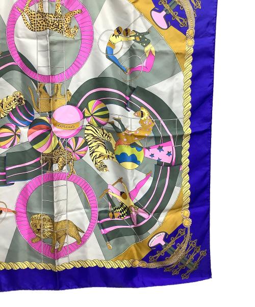 HERMES（エルメス）HERMES (エルメス) スカーフ ブルーの古着・服飾アイテム