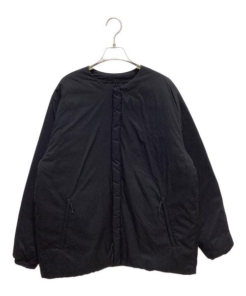 NANGA（ナンガ）NANGA (ナンガ) URBAN RESEARCH DOORS (アーバンリサーチドアーズ) 別注 リバーシブル ダウンジャケット ブラック サイズ:XLの古着・服飾アイテム