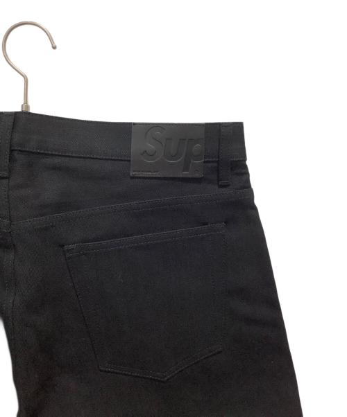 SUPREME（シュプリーム）Supreme (シュプリーム) Rigid Baggy Selvedge Jean ブラック サイズ:34の古着・服飾アイテム