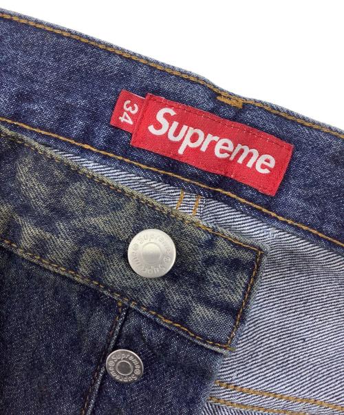 SUPREME（シュプリーム）SUPREME (シュプリーム) Distressed Loose Fit Selvedge Jean インディゴ サイズ:34の古着・服飾アイテム