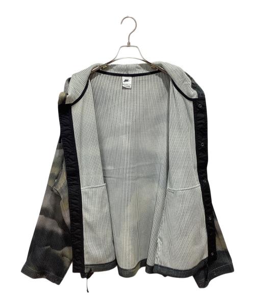 NIKE（ナイキ）NIKE (ナイキ) stussy (ステューシー) Ghillie All-Over Print Hoodie ネイビー×ブラック サイズ:XLの古着・服飾アイテム