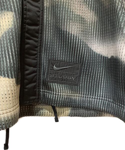 NIKE（ナイキ）NIKE (ナイキ) stussy (ステューシー) Ghillie All-Over Print Hoodie ネイビー×ブラック サイズ:XLの古着・服飾アイテム