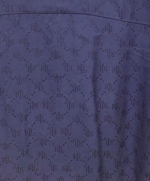 LAUREN RALPH LAUREN（ローレンラルフローレン）LAUREN RALPH LAUREN (ローレンラルフローレン) 長袖ブラウス ネイビー サイズ:XSの古着・服飾アイテム