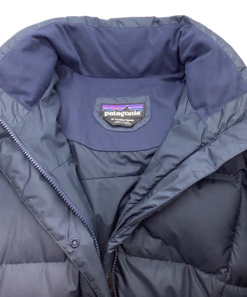 Patagonia（パタゴニア）Patagonia (パタゴニア) ダウンコート ネイビー サイズ:Mの古着・服飾アイテム