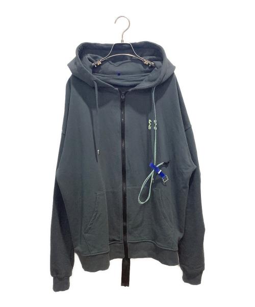 ADER error（アーダーエラー）ADER error (アーダーエラー) 2021SS ジップパーカー グレー サイズ:A2の古着・服飾アイテム