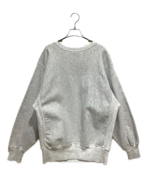 Champion REVERSE WEAVE（チャンピオン リバース ウィーブ）Champion REVERSE WEAVE (チャンピオン リバース ウィーブ) 90sロゴ刺繍スウェット グレー サイズ:XLの古着・服飾アイテム