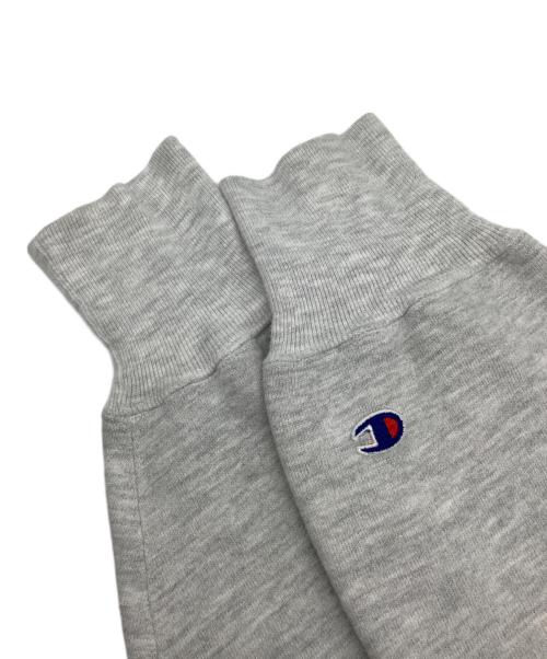 Champion REVERSE WEAVE（チャンピオン リバース ウィーブ）Champion REVERSE WEAVE (チャンピオン リバース ウィーブ) 90sロゴ刺繍スウェット グレー サイズ:XLの古着・服飾アイテム