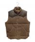 RockyMountainFeatherBed（ロッキーマウンテンフェザーベッド）の古着「DOWN VEST CORDS」｜ブラウン