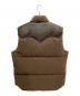 RockyMountainFeatherBed (ロッキーマウンテンフェザーベッド) DOWN VEST CORDS ブラウン サイズ:44：35000円