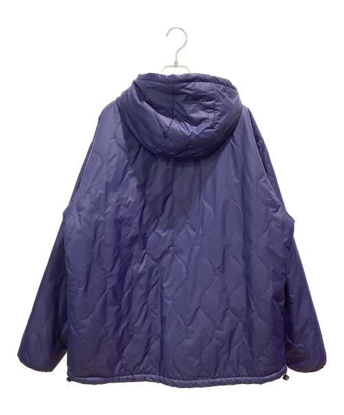 WILD THINGS（ワイルドシングス）WILD THINGS (ワイルドシングス) リバーシブルキルティングジャケット ネイビー×グリーン サイズ:Lの古着・服飾アイテム