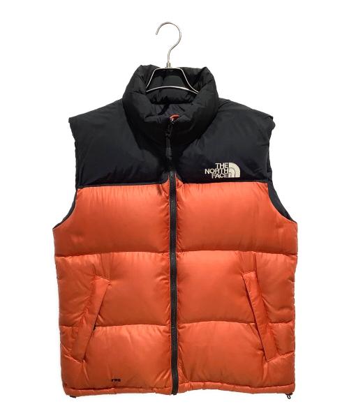 THE NORTH FACE（ザ ノース フェイス）THE NORTH FACE (ザ ノース フェイス) NUPTSE VEST オレンジ サイズ:Mの古着・服飾アイテム