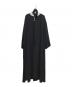 foufou（フーフー）の古着「THE DRESS #07 drape v neck dress」｜ブラック