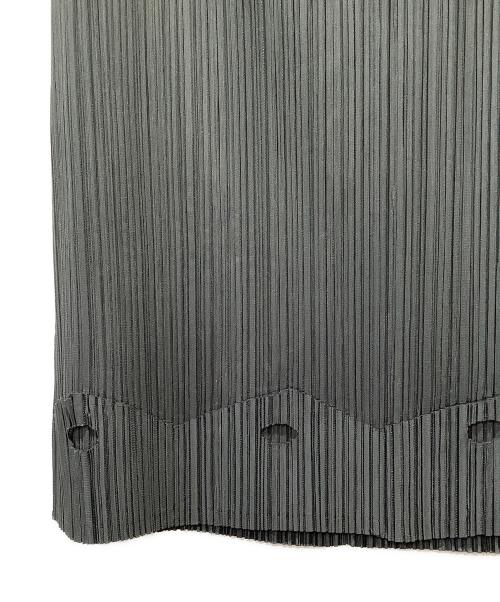 PLEATS PLEASE（プリーツプリーズ）PLEATS PLEASE (プリーツプリーズ) プリーツスカート グリーン サイズ:3の古着・服飾アイテム