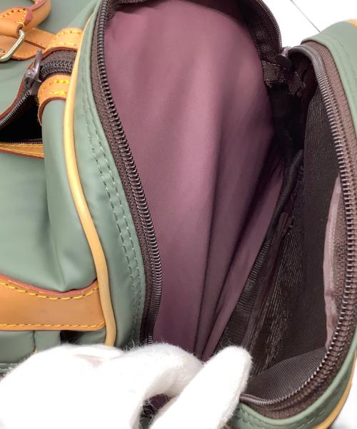 HUNTING WORLD（ハンティングワールド）HUNTING WORLD (ハンティングワールド) ボストンバッグ グリーンの古着・服飾アイテム