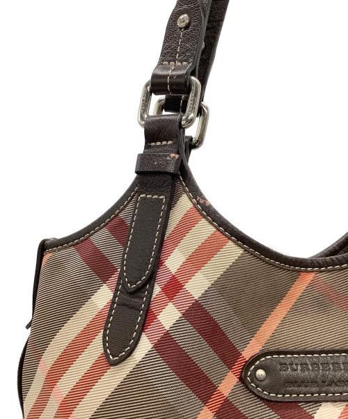 BURBERRY BLUE LABEL（バーバリーロンドンブルーレーベル）BURBERRY BLUE LABEL (バーバリーロンドンブルーレーベル) ハンドバッグ ピンクの古着・服飾アイテム