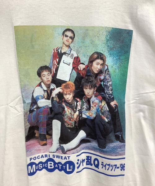 シャ乱Q（シャランキュー）シャ乱Ｑ (シャランキュー) 1996 ツアーTシャツ ホワイト サイズ:Ｌの古着・服飾アイテム