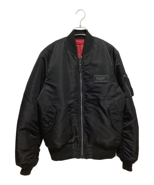 ALPHA（アルファ）ALPHA (アルファ) MA-1ジャケット ブラック サイズ:XLの古着・服飾アイテム